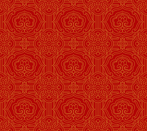 传统无缝的线条花纹纹样图案底纹背景