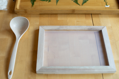 中国传统手工花草纸制作工具