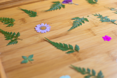 中国传统手工花草纸制作工具