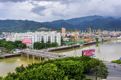 中国广东省梅州市丰顺县风光