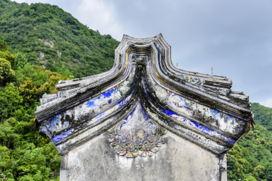 中国广东省梅州市梅县雁洋桥溪古韵