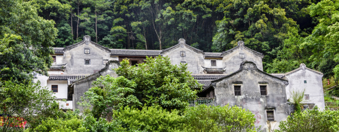 中国广东省梅州市梅县雁洋桥溪古韵