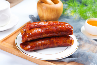 传统地方风味特产辣味香肠