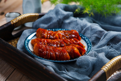 传统地方风味特产辣味香肠