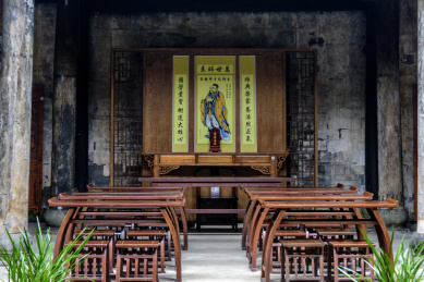 中国浙江省金华市寺平古村