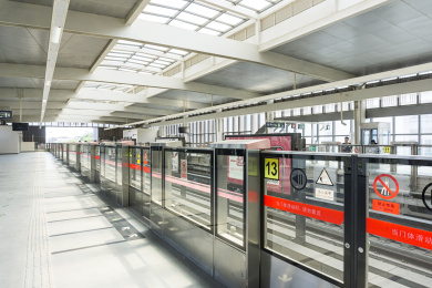 北京地铁交通线路，地铁候车大厅