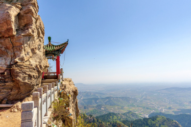 中国辽宁省锦州北镇医巫闾山脉大芦花景区
