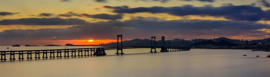 中国辽宁省大连市星海湾跨海大桥