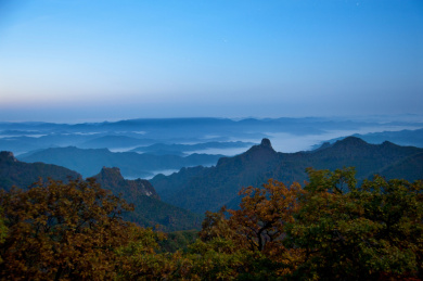 中国辽宁丹东宽甸天桥沟大佛爷沟老佛爷坐子