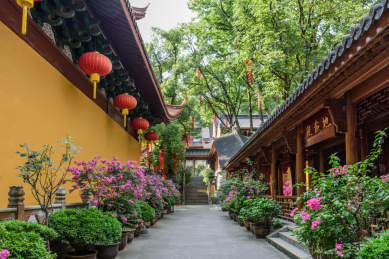 中国浙江省杭州市上天竺法喜寺