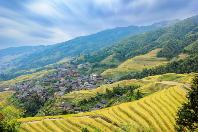 广西壮族自治区桂林市龙胜县自然景观