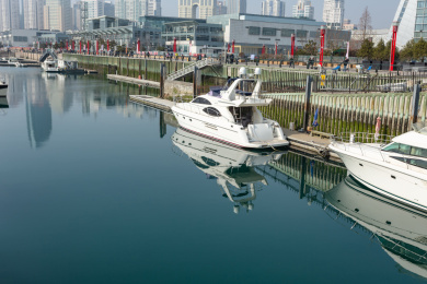 中国山东青岛奥帆中心景色