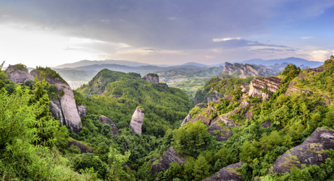 中国福建省龙岩市连城县冠豸山国家地质公园