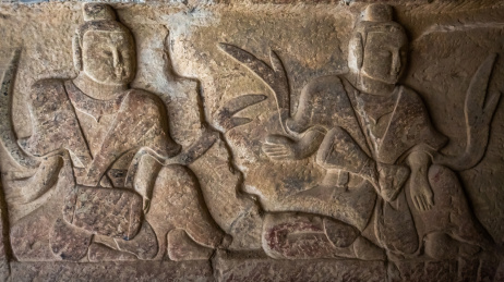 中国河南巩义石窟寺石刻