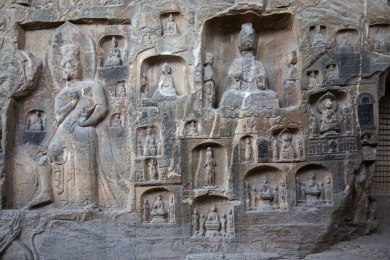 中国河南巩义石窟寺石刻