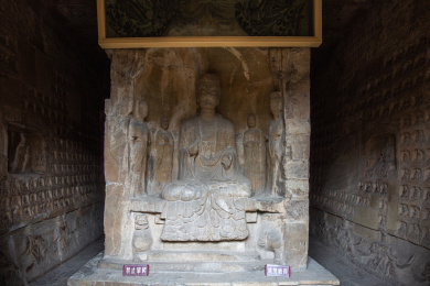 中国河南巩义石窟寺石刻