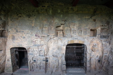 中国河南巩义石窟寺石刻