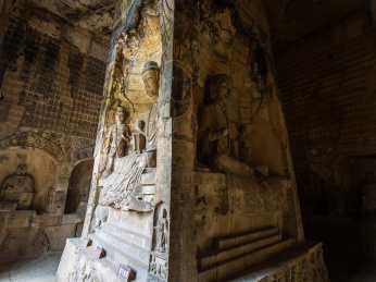 中国河南巩义石窟寺石刻