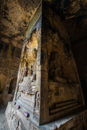 中国河南巩义石窟寺石刻