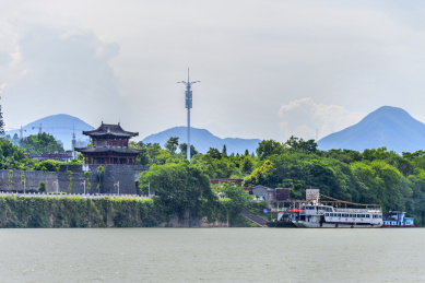 中国江西省赣州市古城涌金门