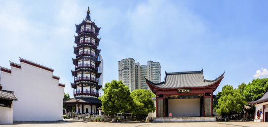 中国江西省南昌市绳金塔风光