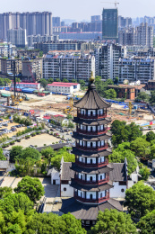 中国江西省南昌市绳金塔风光