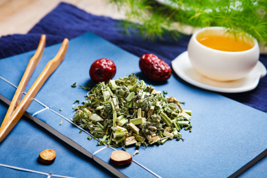 中国传统中医学药材益母草