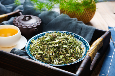 中国传统中医学药材益母草