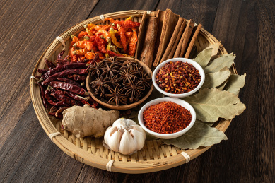 一碟中餐常用香辣烹饪调料香料  