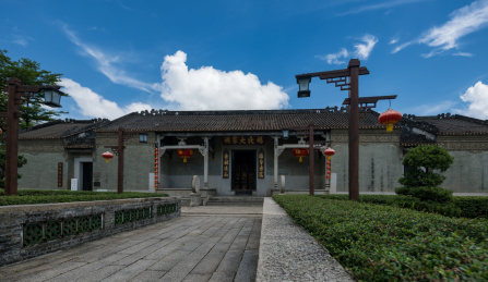 中国广东珠海历史古迹，杨氏大宗祠