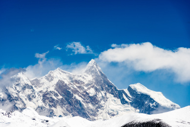 中国西藏林芝南迦巴瓦雪山