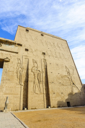 非洲埃及阿斯旺省艾德夫埃德富神庙