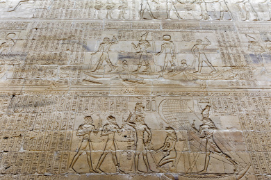 非洲埃及阿斯旺省艾德夫埃德富神庙