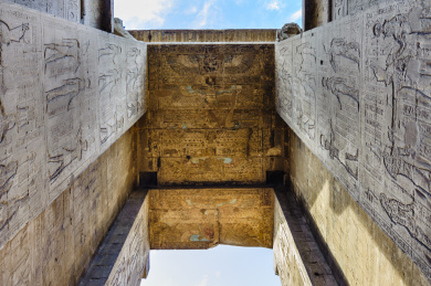 非洲埃及阿斯旺省艾德夫埃德富神庙