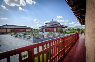 陕西宝鸡市岐山周原遗址博物馆建筑