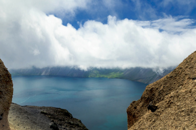 长白山天池自然景观