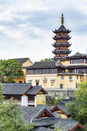 中国江苏省南京市古鸡鸣寺建筑群