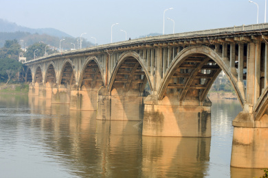 赣州东河大桥图片