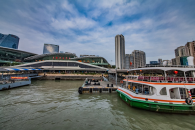 福建省厦门市厦鼓客运码头建筑景观