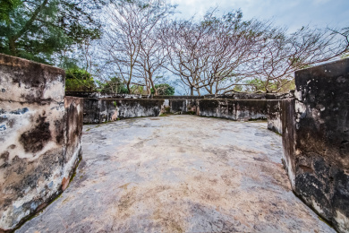 福建省厦门市鼓浪屿燕尾山午炮台遗址公园建筑景观