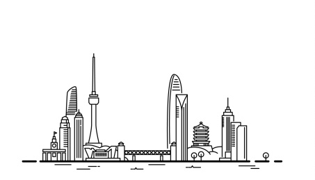 城市天际线武汉