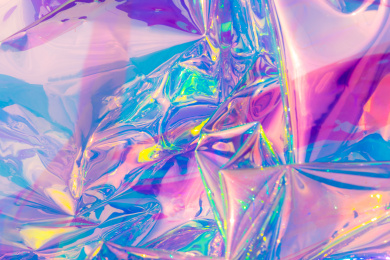 彩色薄膜多层叠加折射出奇幻感