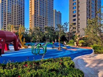 山东淄博张店区天悦小区游乐园