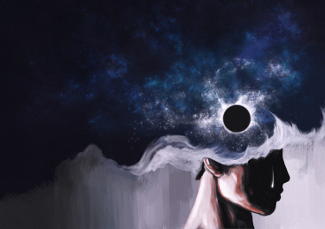 黑洞的思想和落下的流星