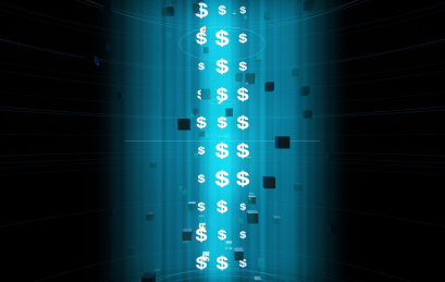 未来网络数据科技，信息流与大数据，货币符号