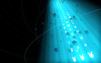 未来网络数据科技，信息流与大数据，货币符号