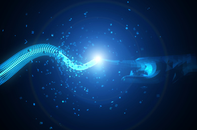 未来科技数据传输与人工智能科技，连通未来