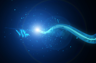 未来科技数据传输与人工智能科技，连通未来