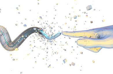 未来科技数据传输与人工智能科技，连通未来