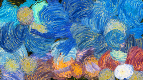 极简抽象油画